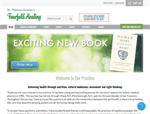 Tablet Screenshot of fourfoldhealing.com